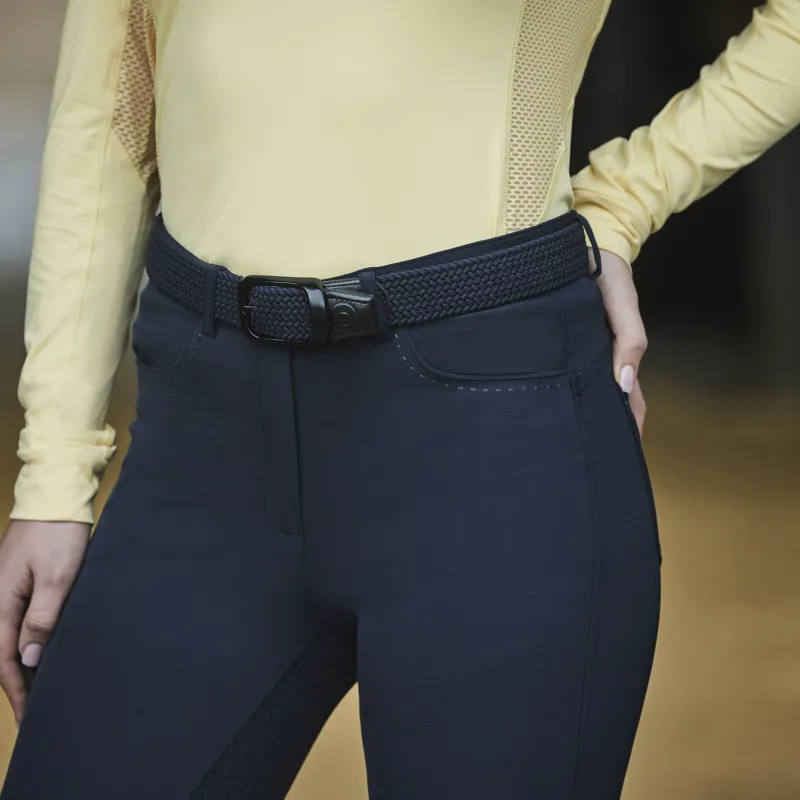 Dublin Shelby Full Seat Breeches Ladies in Navy-1